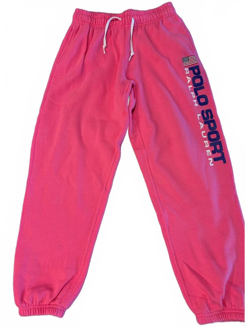Polo Sport Ralph Lauren Pink Sweatpants Size Small - Picture 3 of 15